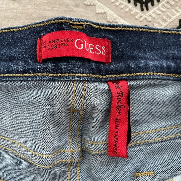 Mens Guess Brit Rocker Slim Tapered 